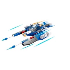 AUSINI TOYS - Arma todo tipo lego nave espacial, 138 fichas juguete