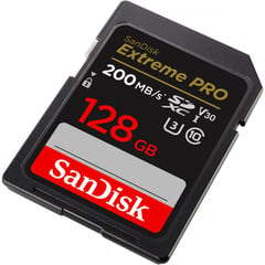 SANDISK - Memoria SDXC Card 128GB Extreme PRO 200MBs