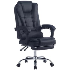 GENERICO - Silla de oficina reclinable gerente - negro