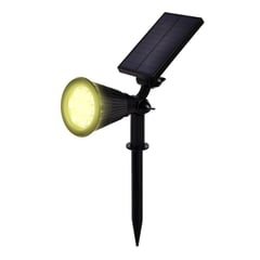 MAXWELL - Lampara Reflector Solar Led Exterior Jardin Estaca - Amarillo