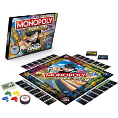 GENERICO - Monopoly Monopolio Speed Veloz Español De Hasbro.