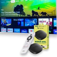 GOOGLE - Onn Tv Streaming 4k 2gb Ram 2023 Control Por Voz