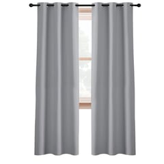 CASATUA - Cortina Semi Blackout Un Paño 140x220cm Aislante - Gris