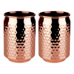 CASATUA - Mug Vasos Cobre Set 2 Cantina Moscow Mule Coctel Inoxidable