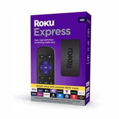 ROKU - Express Hd Streaming Comando Voz Original Sellado