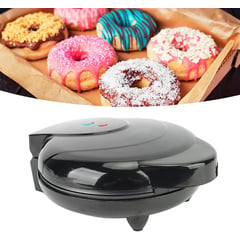 GENERICO - Máquina para hacer 7 Mini Donas Donut Maker Negra