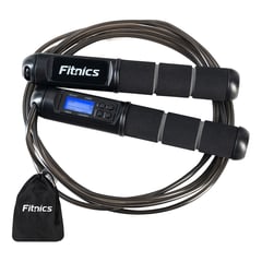 FITNICS - Cuerda Lazo Para Saltar +contador Digital Cardio Crossfit