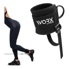 WORX - Tobillera Para Polea Correa Gym Gimnasio Gluteos