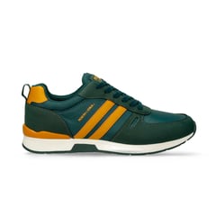 NORTH STAR - Tenis Casuales Verde Oliva Jasper Pablo Hombre.