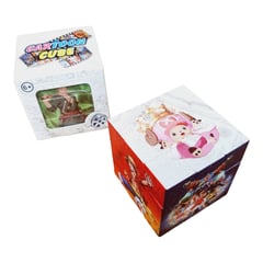 GENERICO - Cubo Rubik 3x3 Figuras One Piece Impreso Anime Accion Speed