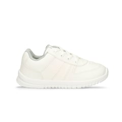 BUBBLE GUMMERS - Tenis Escolares Blanco Bubblegummers Kapitan Escolar..