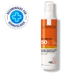 LA ROCHE POSAY - Bloqueador Solar Anthelios SPF 50 Spray Invisible para Todo tipo de piel 200 ml