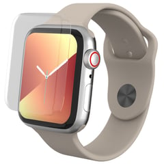 INVISIBLE SHIELD - Vidrio Protector Ultra Clear para Apple Watch Series SE 6 5 4 de 40 mm