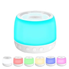 ENFANT'ASY - Maquina Sonido Ruido Blanco Bebé Luz Nocturna Bluetooth