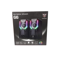 ONIKUMA - Parlantes Gamer Multimedia G6 Rgb 5w Negro Prophone