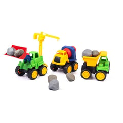 MONKEY BRANDS - Carro de juguete Set de construcción