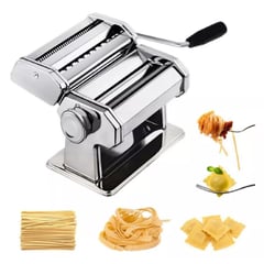 GENERICO - Maquina Molino Hacer Pasta Spaguetti Manual Grosor Ajustable