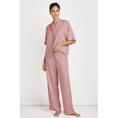 OPTIONS INTIMATE - Pijama Pantalon Largo Dama Marca Color Estampado Referencia 1595032