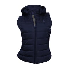 LIMAR - Chaleco impermeable para Mujer Azul Oscuro