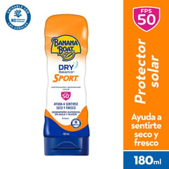 BANANA BOAT - Protector Solar Crema Dry Fps50 X 180Ml