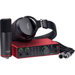 FOCUSRITE - Scarlett 2i2 Studio Pack 4rd Gen Interfaz Combo