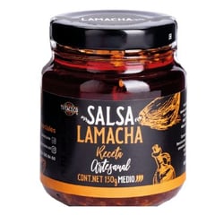 GENERICO - Salsa macha LaMacha Mex cebollas asadas-Picante medio