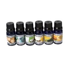 ECOESENCIAS - Esencias Hidrosolubles kit x12aromas 10 ml c/u fragancias para difusor