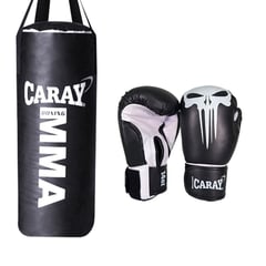 CARAY - KIT MARTIN SACO DE BOXEO UNISEX GUANTES DE BOXEO LIGA