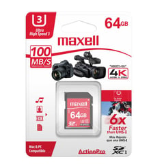 MAXELL - MEMORIA SD 64GB CLASS 10 SDXC