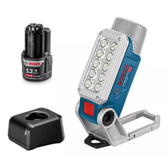 BOSCH - LINTERNA GLI 12V-330 BARETOOL BATERÍA CARGADOR.