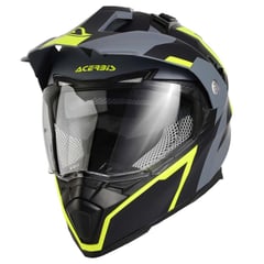 ACERBIS - CASCO FLIP FS-606 NEGRO GRIS TALLA S