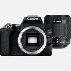 CANON - Camara Eos 250D Kit 18-55mm 24,1 mpx 4K