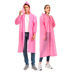 GENERICO - Carpa Capa Adulto Impermeable Lluvia Eva Botones Color