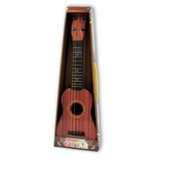 SWISSHOME DR HOFFMAN - GUITARRA PARA NIÑOS 4 CUERDAS TIPO MADERA.