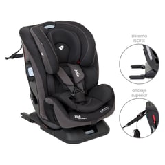 JOIE - Silla Carro Isofix Every Stage Fx Coal Gr Negro