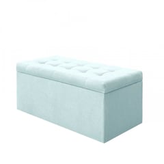 BANZAY - Baul Auxiliar Organizador Tela 90x40x40 - Menta