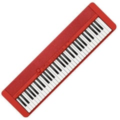 CASIO - Teclado Organeta CT-S1 ROJO CON ADAPTADOR