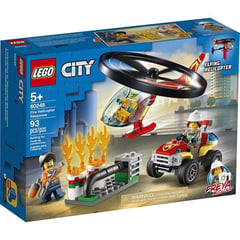 LEGO - city actuación helicóptero bomberos 60248