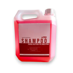 GENERICO - Shampoo Ph Neutro Concentrado Autobrillante Carros Motos 4L