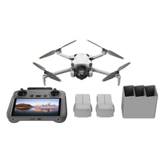 DJI - Drone Mini 4 Pro RC 2 Fly More Combo Plus 48 MP 4K 45 min Batería