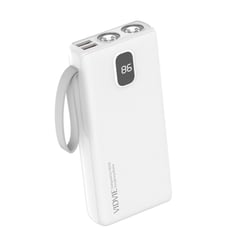 VIDVIE - PowerBank de 20000mAh con 2 Puertos USB - 1 Puerto tipo C.