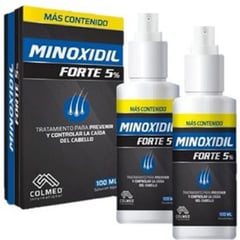 COLMED - Pack Minoxidil Forte 5% 2 X 100 Ml