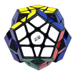 QIYI - Cubo Rubik Megaminx QiHeng - Negro