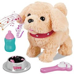 MARKET TOYS - Mascota Infantil Mi Pequeño Perrito Sonido Movimiento