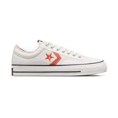 CONVERSE - Tenis Star Player 76 Unisex-Blanco/Naranja