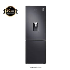 SAMSUNG - Nevera No Frost 307 litros Tipo Europeo Gris Oscuro RB30N4160B1CO