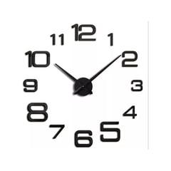 GENERICO - Reloj de pared plano hogar decorativo diseño moderno pequeño