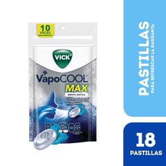 VICK - Pastillas Vapocool Max X 18Und