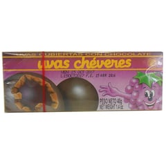 TRIUNFO - Uvas Cheveres Recubiertas De Chocolate 40Gr