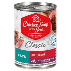 CHICKEN SOUP FOR THE SOUL - Chicken Soup Classic Dog - Beef Recipe Pate 374g